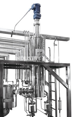 박막증류기(Short Path Distillation & Thin Film Evaporator) -- 사진: ㈜케이엠제이